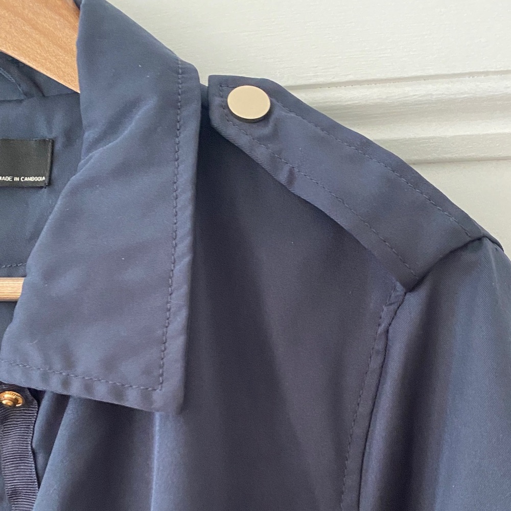 Zara Basic Navy Jacket - image 4